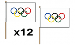 Olympics Hand Flags